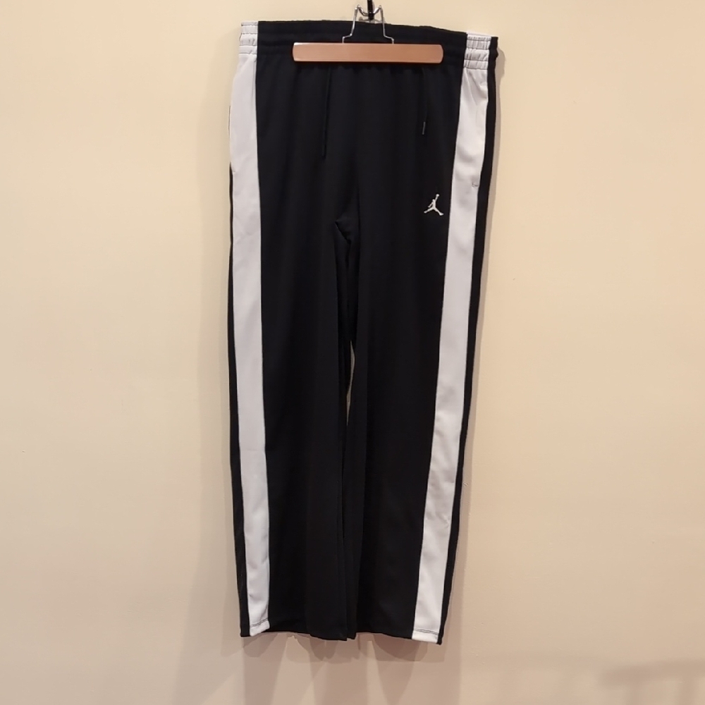 Jordan Black and White Track Pants